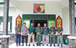 Kepala KSDA Wilayah II Sintang Sambangi Satgas Yonkav 3/AC, Ini Tujuannya